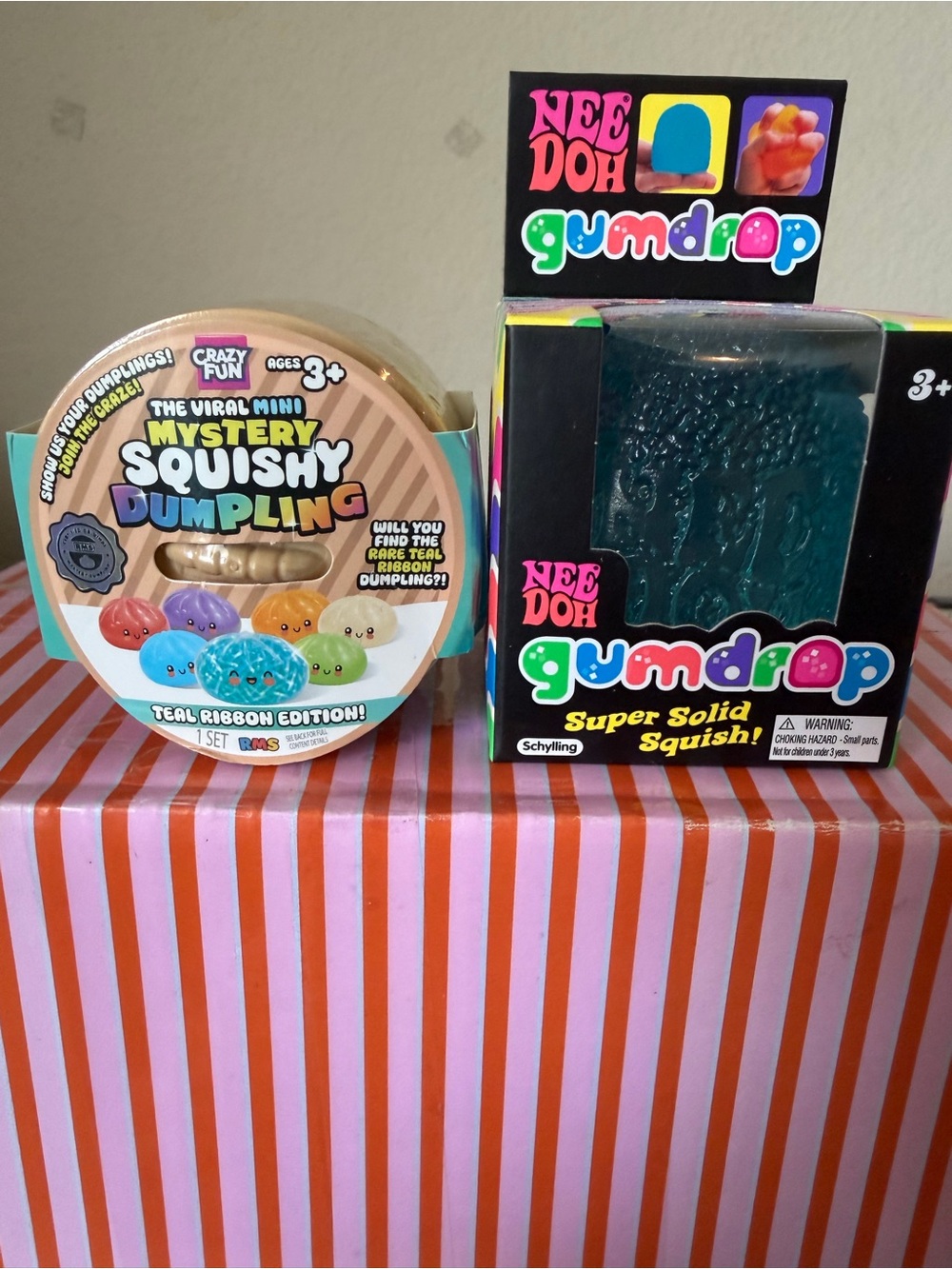 🍭🍭NEEDOH “GUMDROP” Super Solid Squish!🍭💙MINI RMS DUMPLING “TEAL-RIBBON” EDITION💙